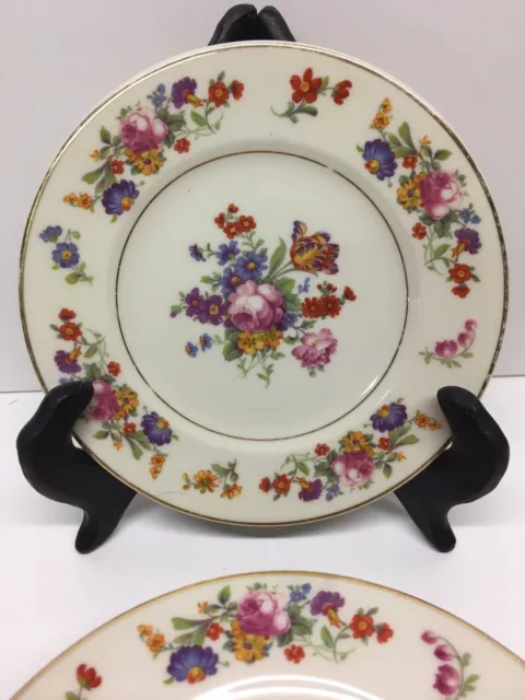 Syracuse China Old Ivory Sharon Pattern Bread Dessert Plate 6 ¼”