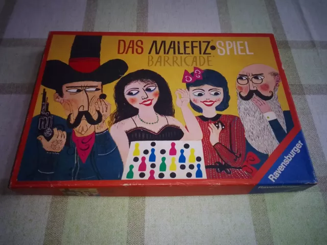 Das Malefiz Spiel * Barricade Brettspiel Ravensburger  Art-Nr 60154023 