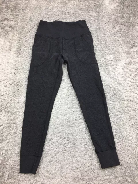 Zella Joggers Womens Size Medium Gray Pull On Stretch Tapered