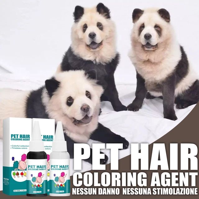 30ml Pet Hair Coloring Dye Agent Cream Animals Grooming Pigment Supplies