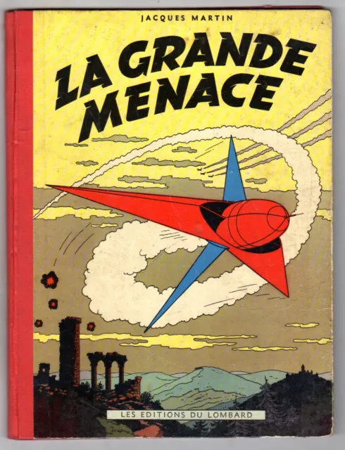 Lefranc Grande Menace EO 1954 Jacques Martin (Alix) Jeanjean en scout louveteau