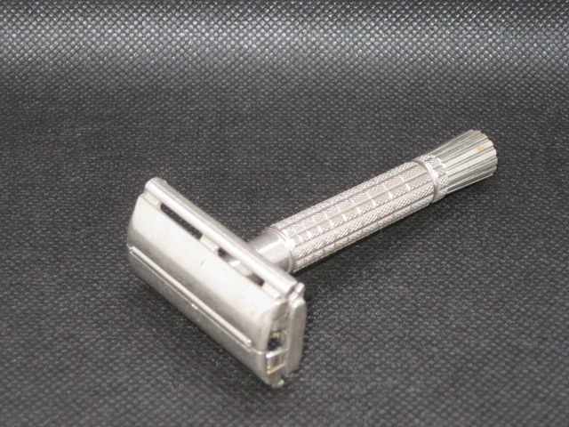 Vintage Gillette L 1 1966 Flare Tip Tto Safety Razor #45