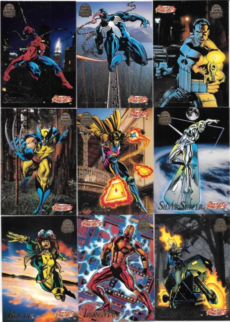 Marvel Universe Trading Card Singles 1-100 Fleer 1994 HIGH GRADE YOU CHOOSE CARD