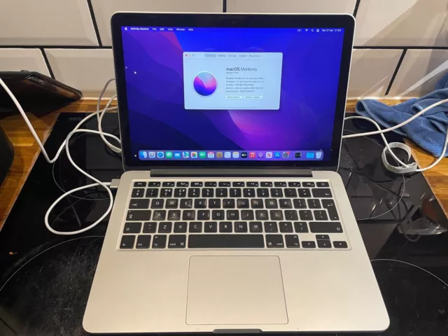 2015 MacBook Pro retina 13-inch early  8GB 2.7 GHz 256GB SSD Without charger