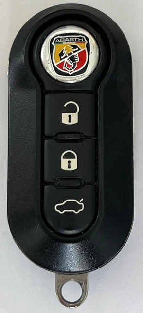 thumbnail interactive-video image 1 of Original Fiat 500 Flip Key 2012-2017 – Locked Remote With Uncut Blade LTQF12AM433TX 1 of 5