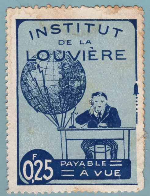 ES2073 Poster stamps advertising: Institure de la Louviere