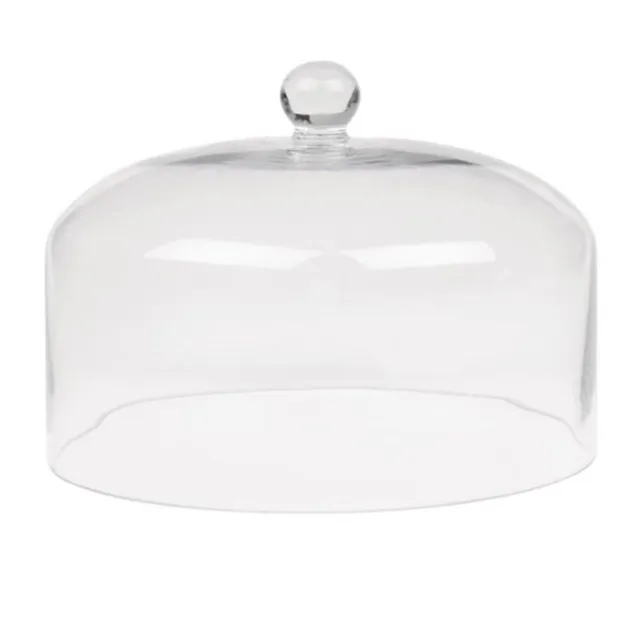 Olympia Glass Cake Stand Dome 285mm CS014 [40KF]