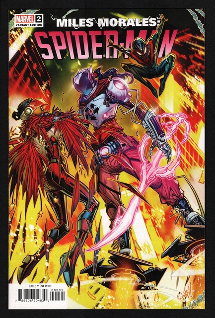 MILES MORALES SPIDER-MAN #2 Jonboy Meyers 1:50 Variant 1st Rabble NM