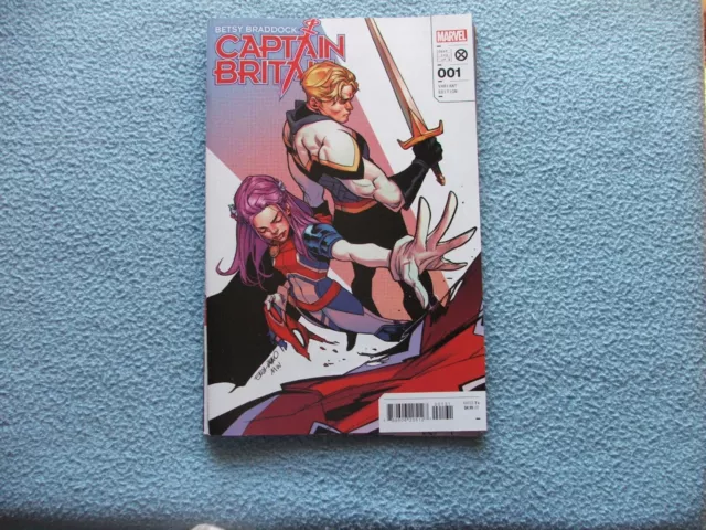 Marvel Comics Betsy Braddock Captain Britain #1 Durso Variant Cover (2023)