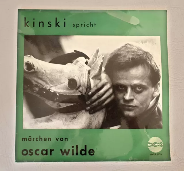 10 Zoll LP Kinski spricht Märchen von Oscar Wilde - amadeo AVRS 6139 - 1959