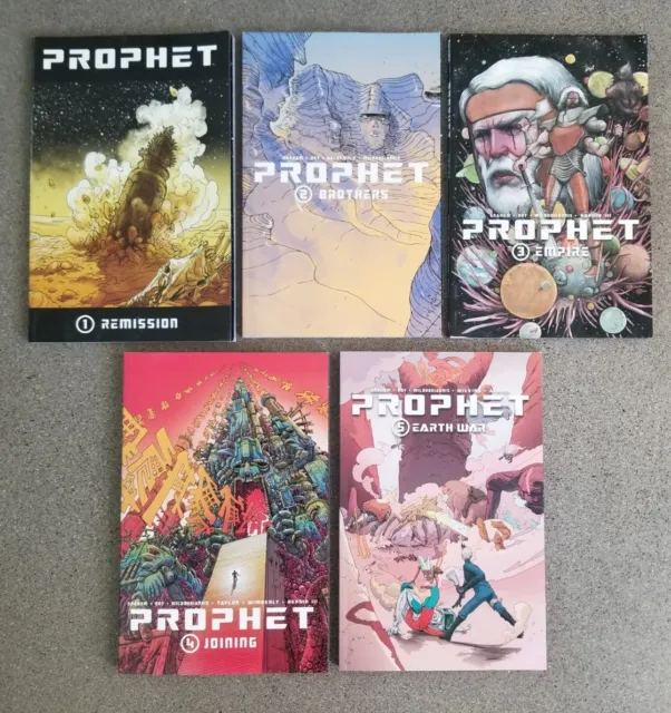Prophet Vol 1-5 - 2-5 1st Print - Brandon Graham - Image Complete Series