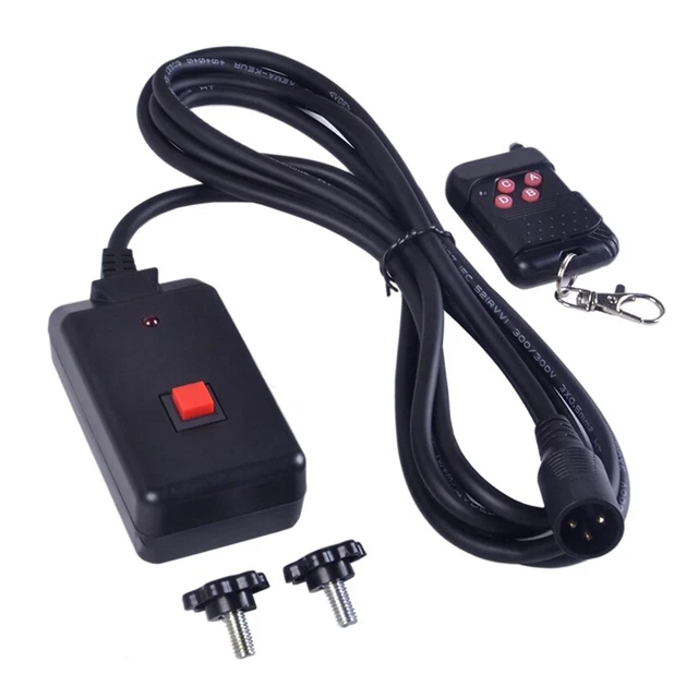 90-240VAC 2 in 1 Wireless Remote Control 3 Pins XLR for Smoke Machine Party8063