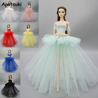 Fashion Doll Clothes For 11.5" Doll Dress Multi-layer Party Dresses Outfits 1/6