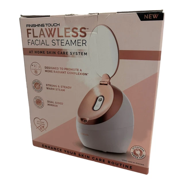 FINISHING TOUCH FLAWLESS Facial Steamer Skin Care System New/Open Box