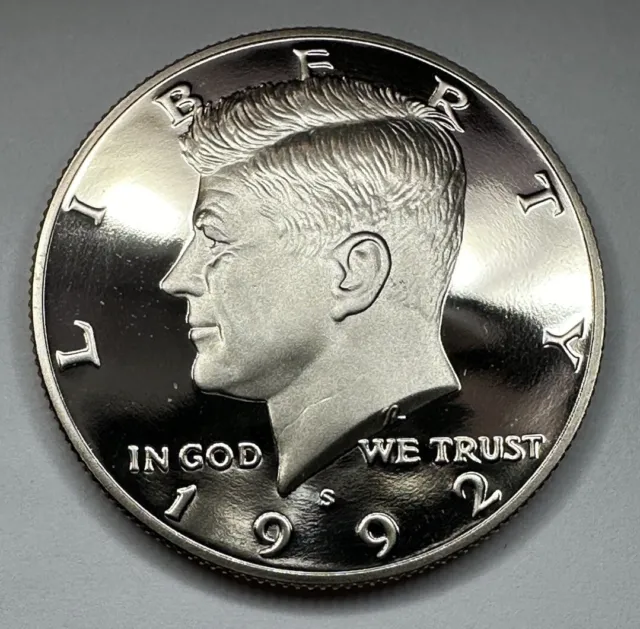 1992-S Kennedy Half Dollar PROOF 50cent Piece Coin from Mint Proof Set
