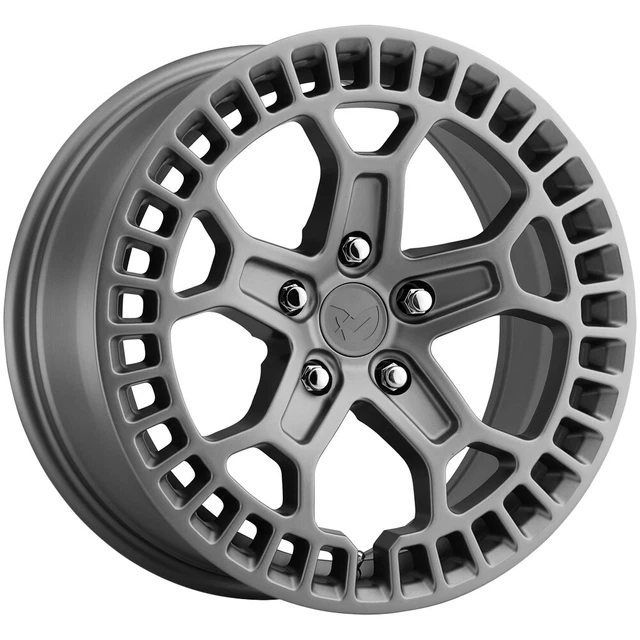 4-MKW M206 17x8 5x120 +30mm Gunmetal Wheels Rims 17" Inch
