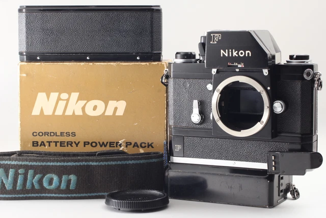 RARE [Near MINT] Nikon F Photomic FTN black W/ Motor Drive F-36 strap From Japan