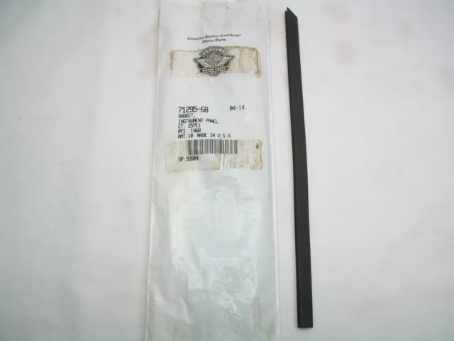 NOS Harley Instrument Speedo Panel Gasket 71295-68 Shovelhead Evolution FLH FLST