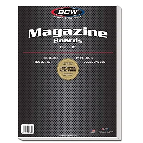 Magazine Backing Board - 100 pack