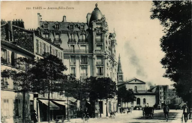 CPA PARIS (15th) Avenue Felix-Faure. (536900)
