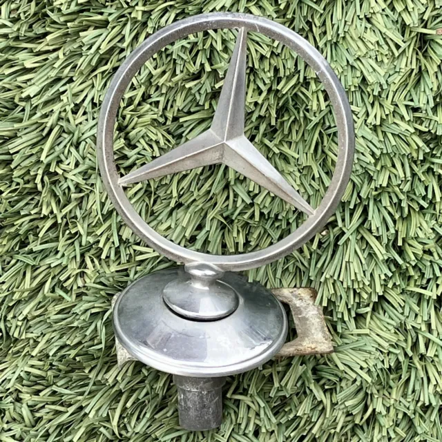Mercedes Benz W116 72-80 Hood Ornament Emblem Logo Badge 1168800086 Vintage OEM