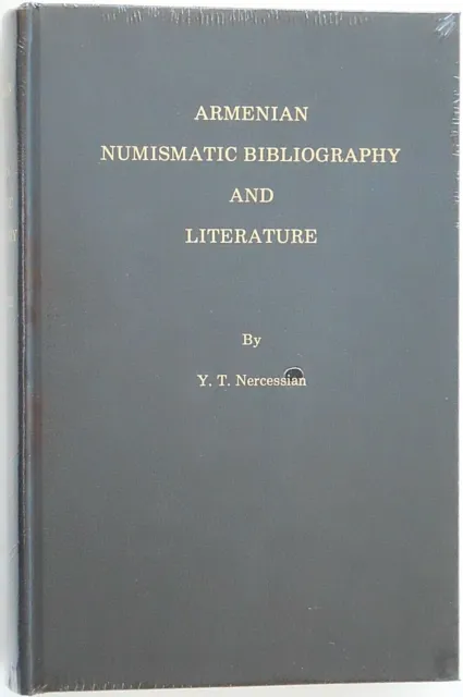 ARMENIAN NUMISMATIC BIBLIOGRAPHY And LITERATURE, Nercessian,Armenia,Armenie,1984