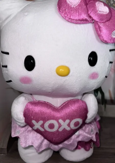 New pink plaid Hello Kitty Easter Side stepper “looby Lou” – You