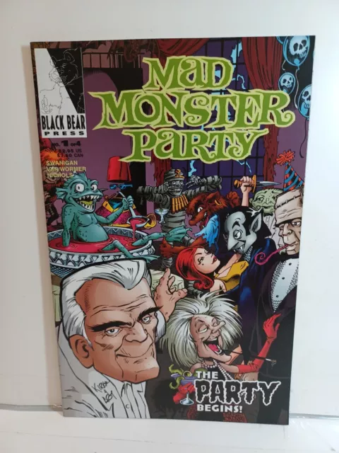 RARE! Mad Monster Party comic book Black Bear 1999 RARE !