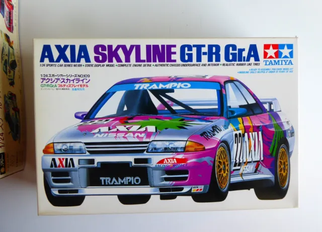 1/24 Tamiya Nissan Skyline GT-R R32 Group A Axia Trampio