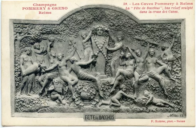 Cpa // Champagne Pommery & Greno Reims // Champagne In The 18Th Century