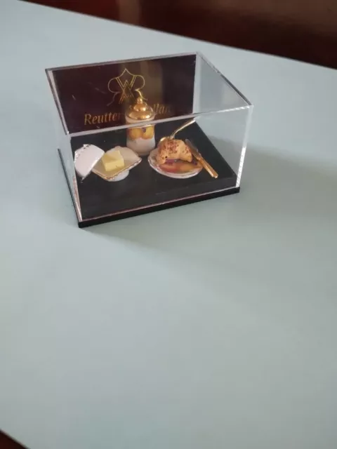 Victorian Dolls House Boxed Porcelain Breakfast Set 1/12 Scale By Reutter Sealed