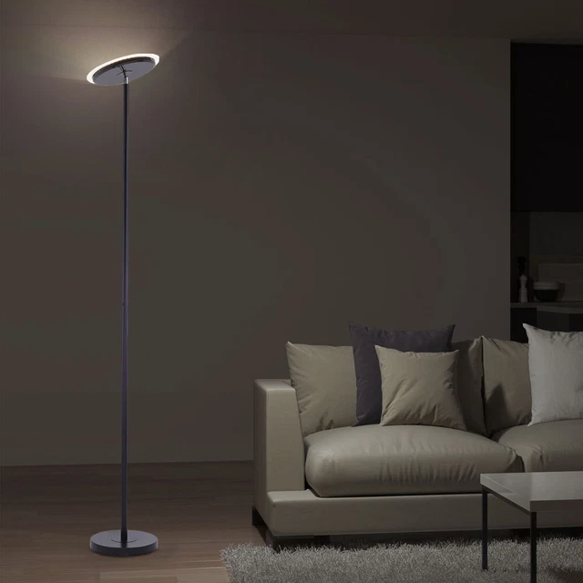 Lampe De Luminothérapie 15000 Lux Sans UV - 3 Températures De Couleur, 5 Niveaux De Luminosité - Support Pliable 180° - 4