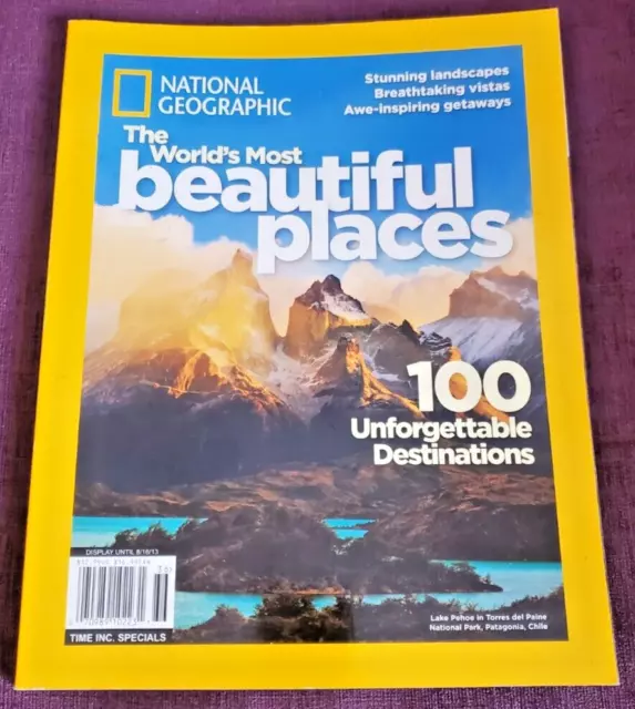 NATIONAL GEOGRAPHIC MAG: The World's Most Beautiful Places & 100 ...