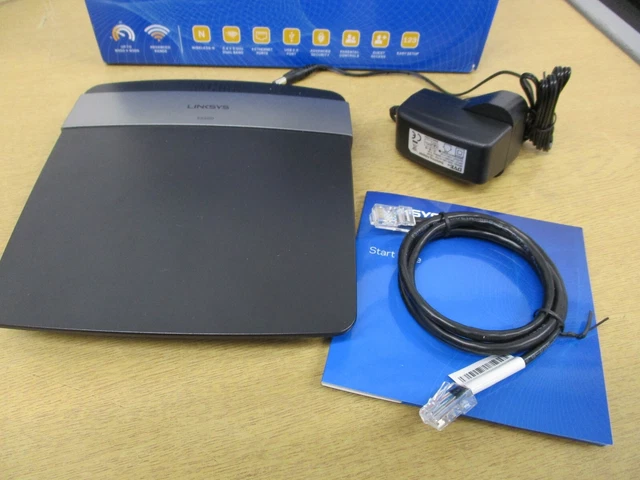 Router, Linksys E2500 N600 Dual Band Wi-Fi Router - ref 4567