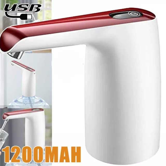 Water Dispenser Pump Tap USB Charging Automatic Portable Safe For Camping Travel