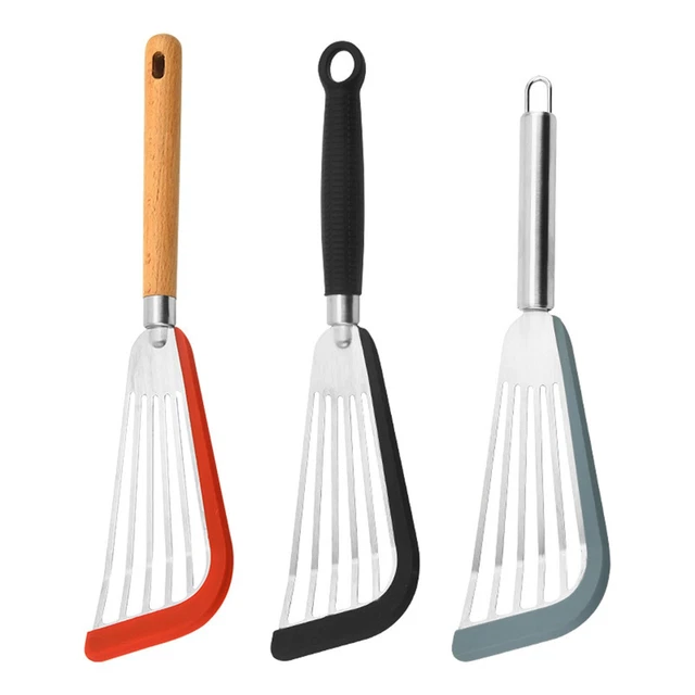 Utensilios de cocina antiadherentes para voltear huevos pescado espátula pescado