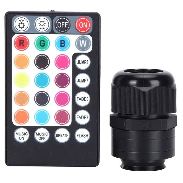 Moteur De Lumière à Fibre Optique Avec Télécommande 12W RGBW Plafonnier Pour QC