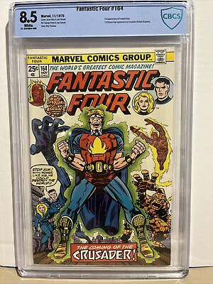 Fantastic Four #164 CBCS 8.5 Marvel 1975 1st Frankie Raye Crusader
