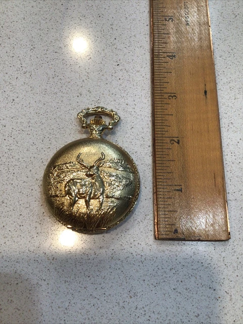 Cariole pocket watch deer best sale