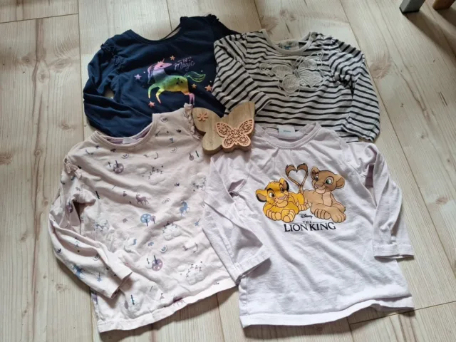 4er Set Baby Langarmshirt Pullover  Mädchen Gr. 86 Ergee Disney Topomini