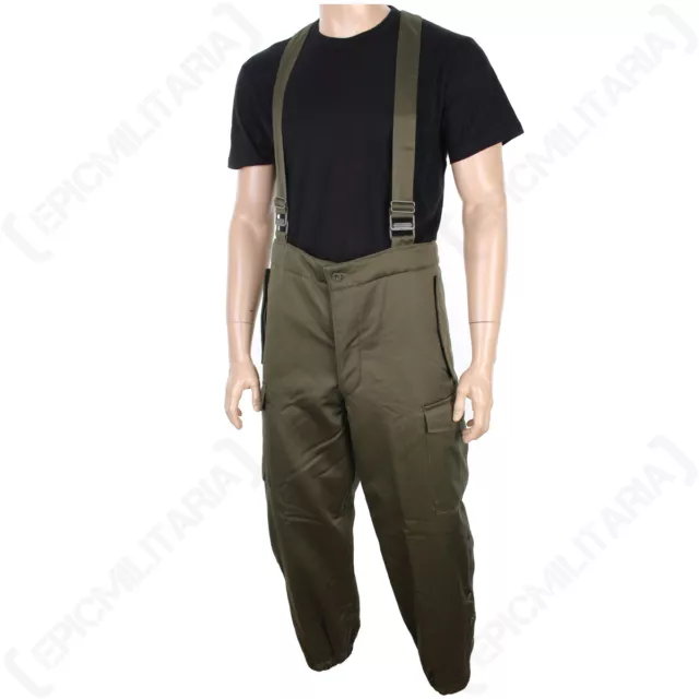 Original Austrian Olive Drab Trousers - Army Military Surplus Pants Green Sizes