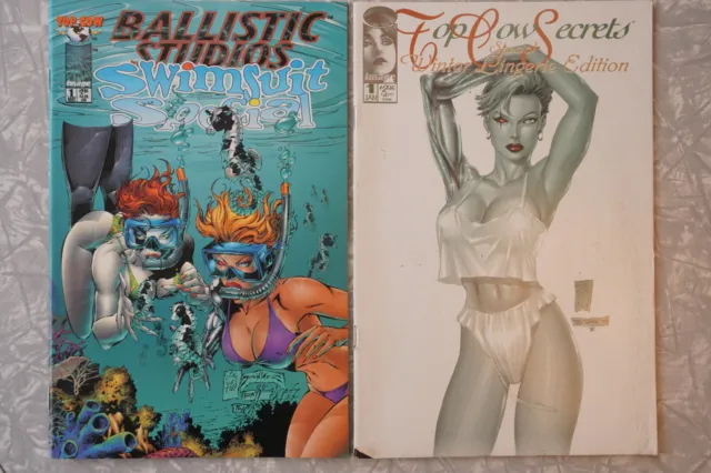 Ballistic Studios Swimsuit Special 1 Top Cow Secrets 1 Image Top Cow Comics 1995
