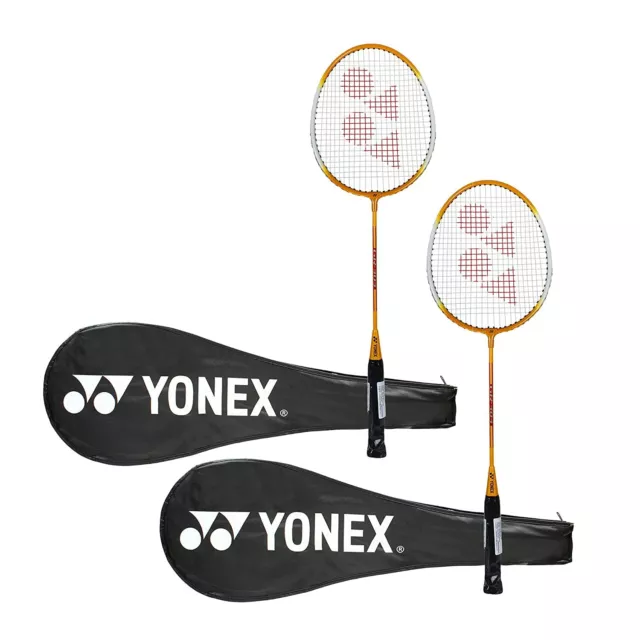 Yonex GR 303 Aluminium Mélange Badminton Raquette Avec Complet Housse Set De