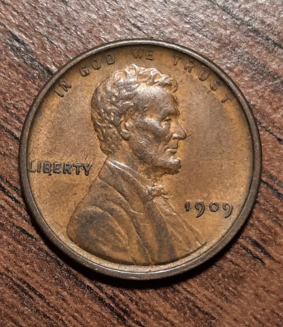 1909-VDB Lincoln Wheat Cent Penny