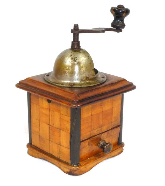 seltene kleine Pfeffermühle Kaffeemühle 19 Jh.