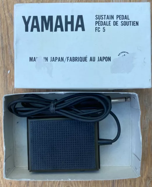 Original Yamaha FC5 Sustain Dämpferpedal Fußschalter mit 1/4" Klinke verpackt 3