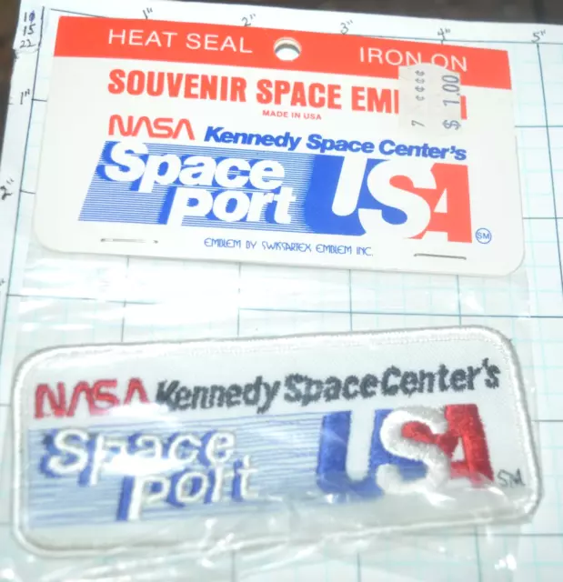 Florida, Nasa Kennedy Space Center Space Port Usa Vintage Nip Patch
