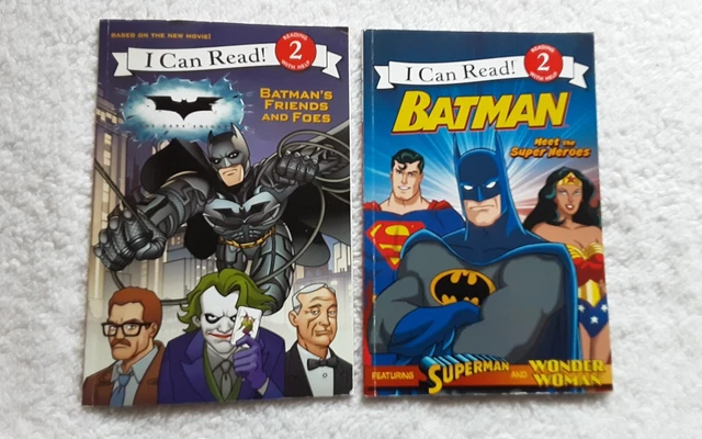 I Can Read 2, Batman Meet The Superheroes, Batmans Friends And Foes