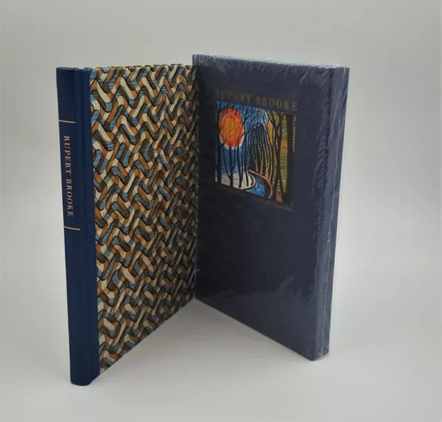 FOLIO SOCIETY RUPERT BROOKE: SELECTED POEMS Limited Edition Ed Kluz 2015