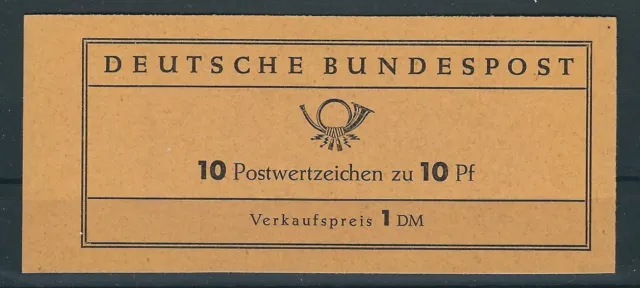 Bund Mi. Nr. MH 6 fb ** postfrisch geschlossen